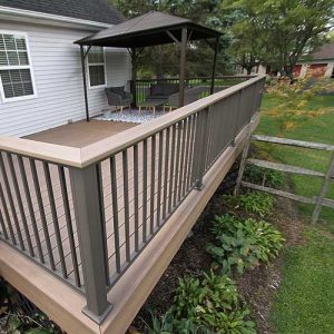Keylink Chesapeake Aluminum Railing