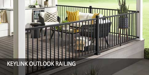 Keylink Outlook Aluminum Railing