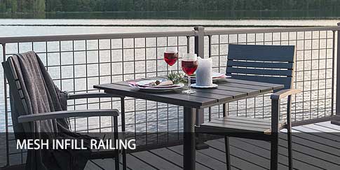 Mesh Infill Railing