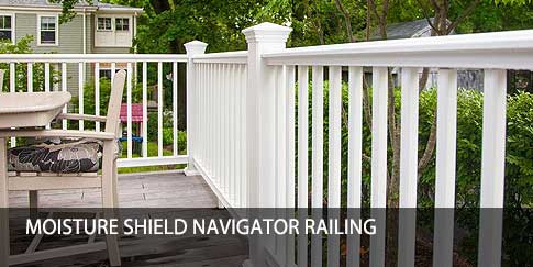 Moisture Shield Navigator Composite Railing